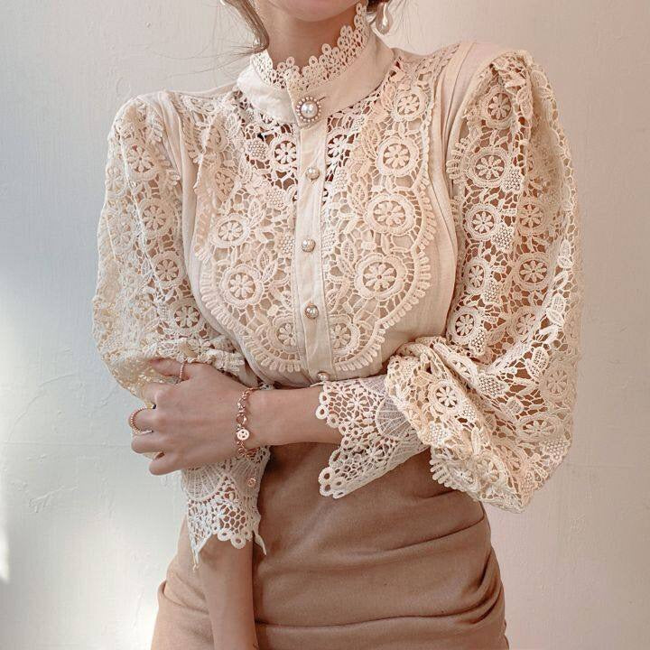 Lace Blouse for Women I MitziBlouse - Spring 2025 Collection