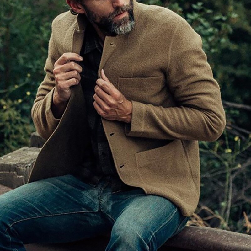 Tommy Digan | stylish wool cardigan with button closure for men