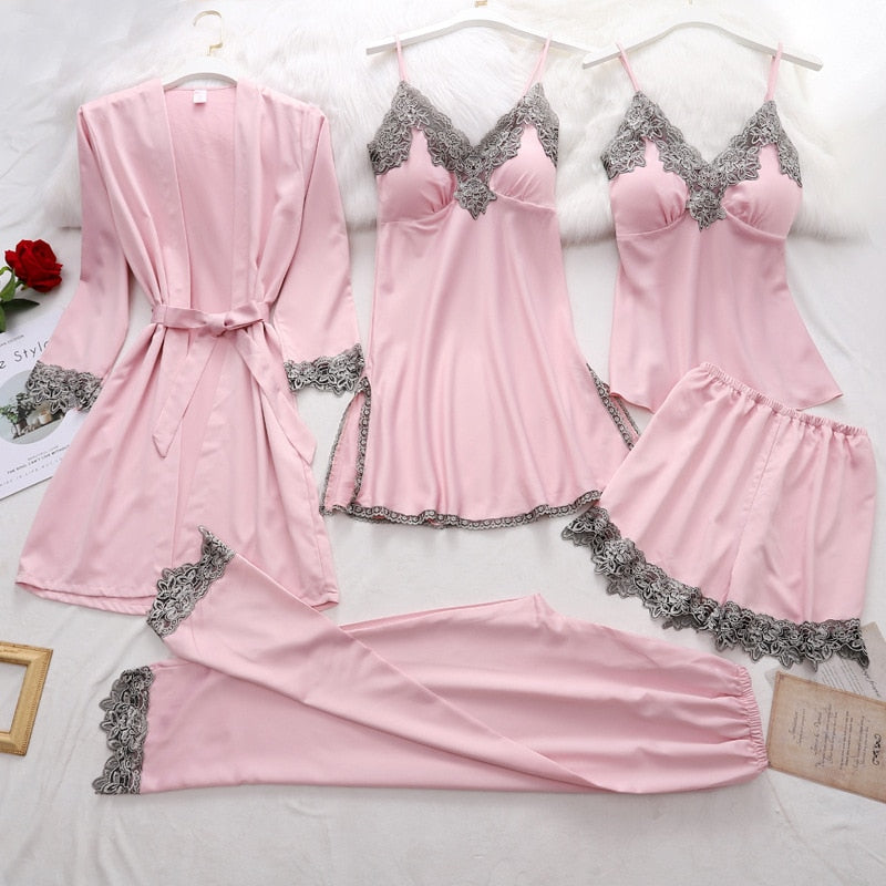 Soft Silk Pyjama Set - Kimmy