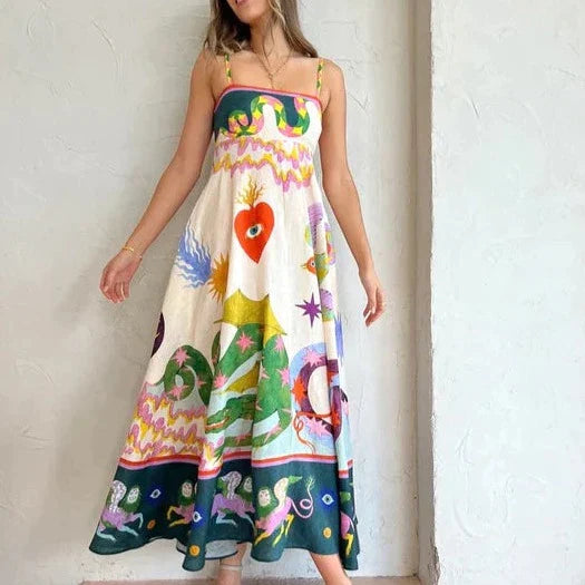 Carrie - Elegant print-Mahiclide