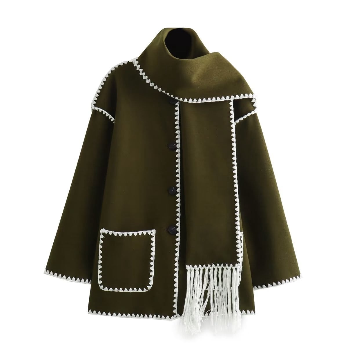 LOLA | COSY WOOL CAPE JACKET