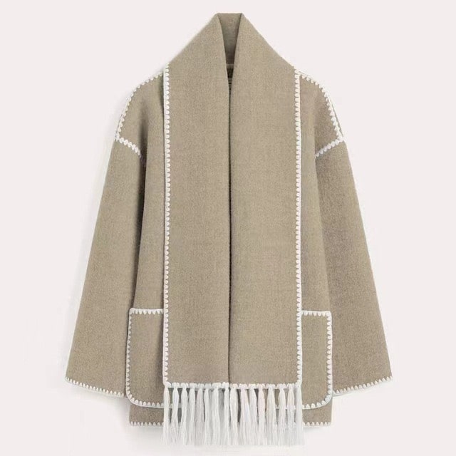LOLA | COSY WOOL CAPE JACKET
