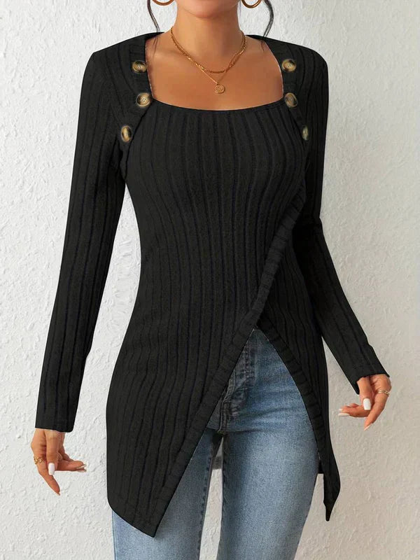 Eva - Asymmetrical blouse