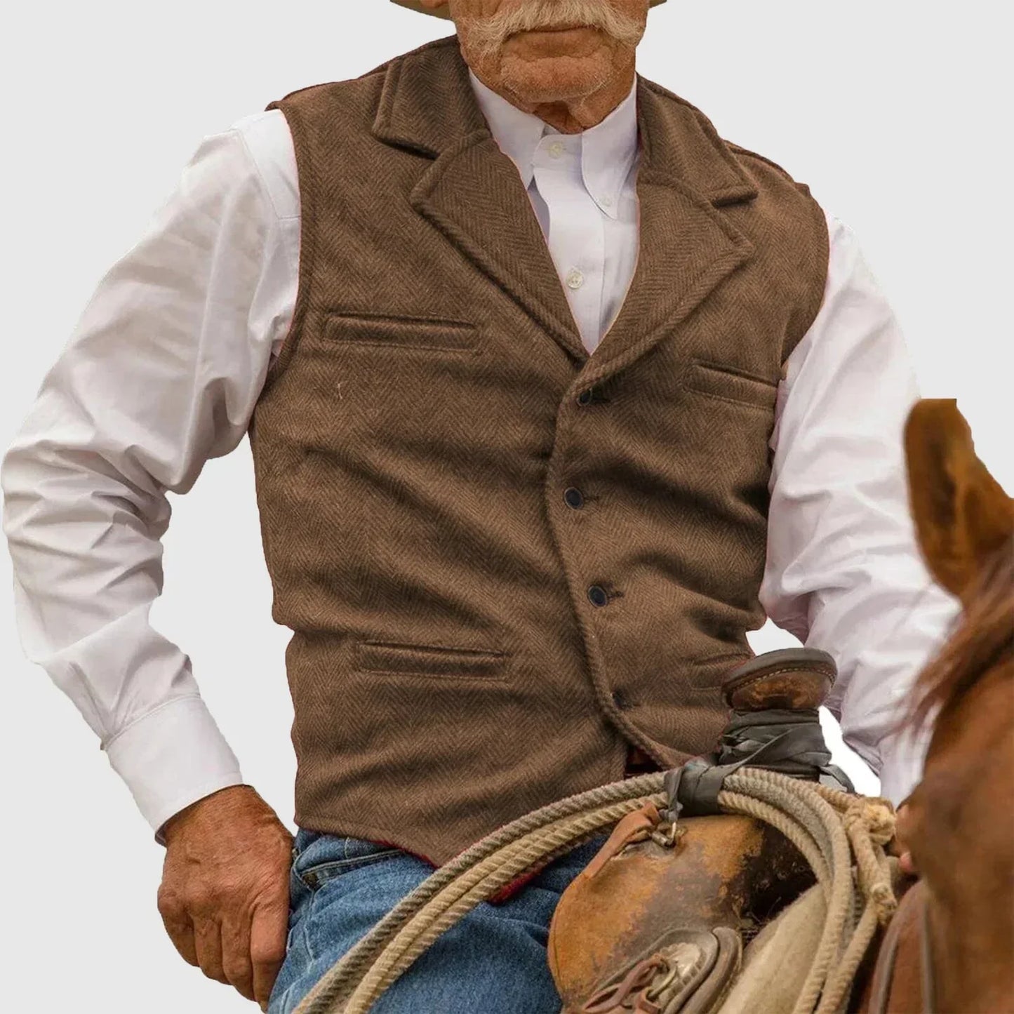 Jared - Classic Couture Vest for Men