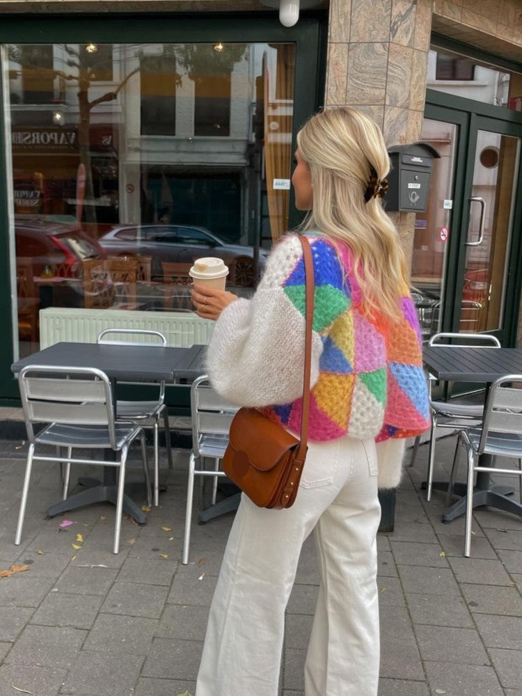 Eliza - Colorful knitted sweater