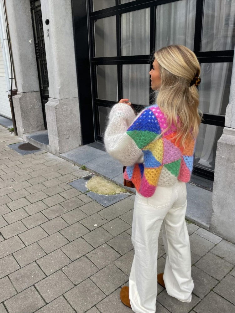 Eliza - Colorful knitted sweater