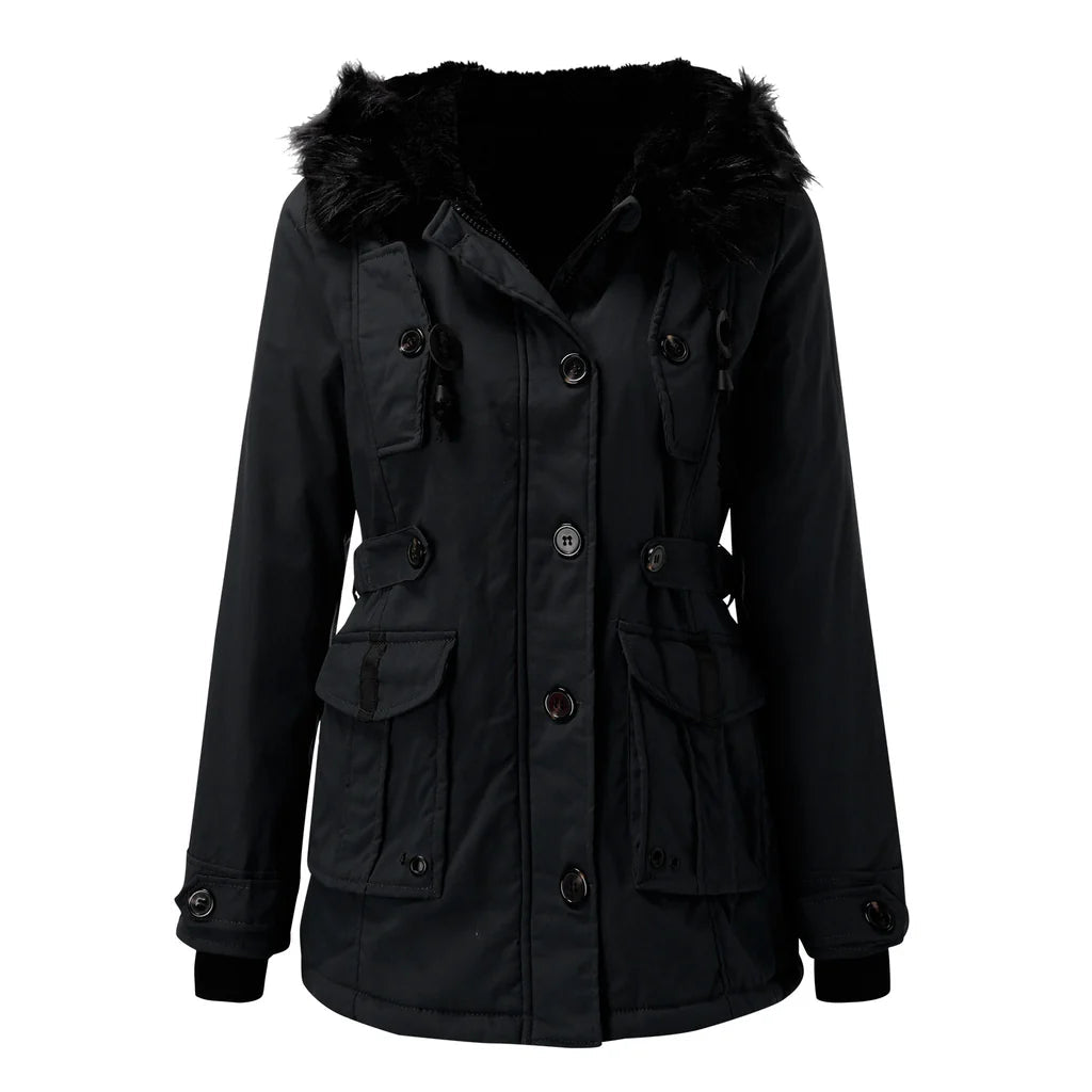 Winter Coat with Hood for Women Stylish Warmth for Cold Days