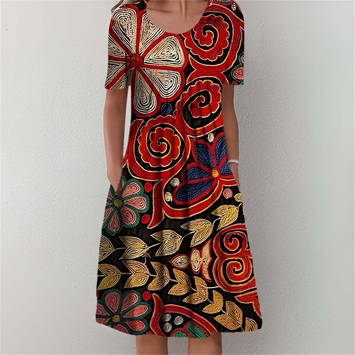 HEATHER | POCKET SWING DRESS