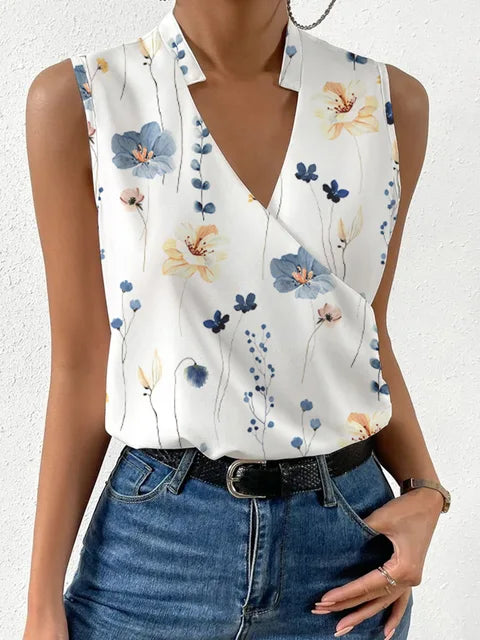 Stylish Women's Summer Blouse with Flowy Fit – Rania