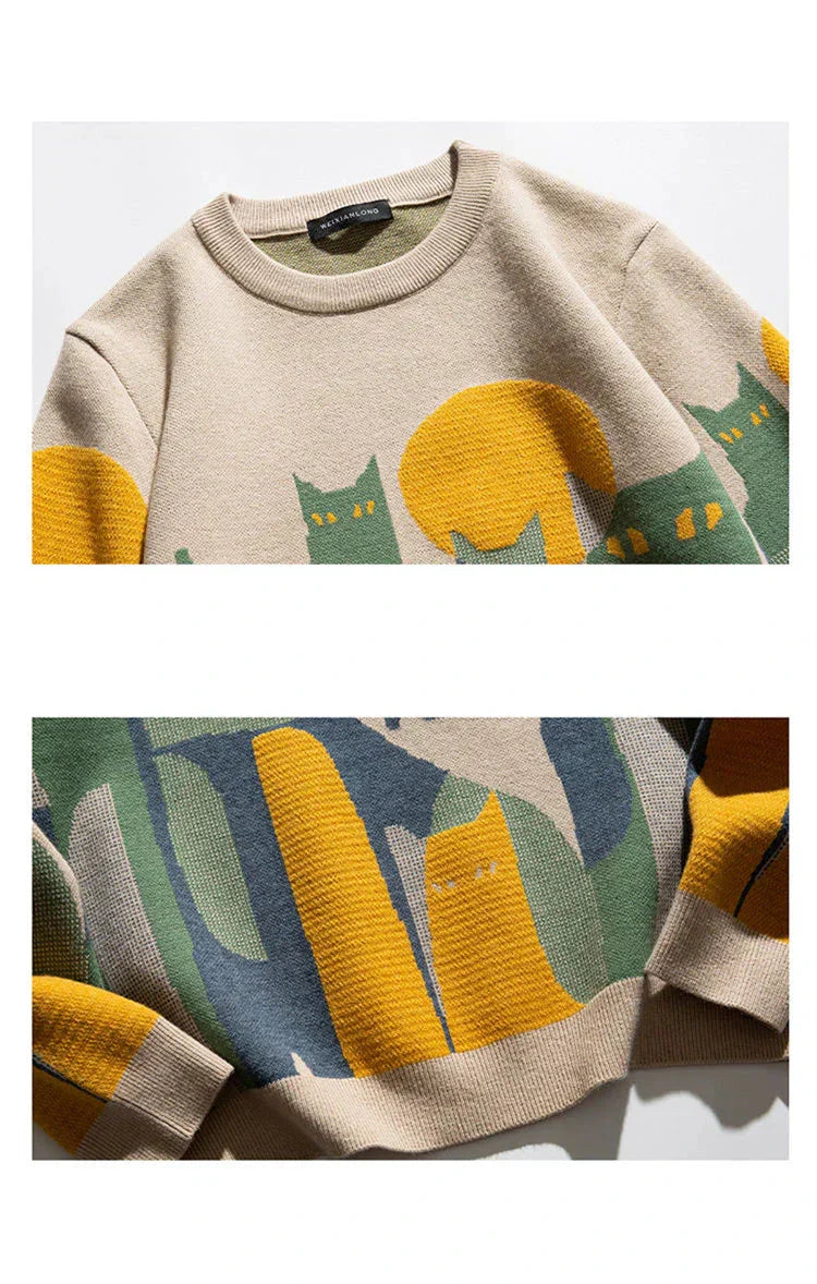 Mystic Cat - Men's Sweater