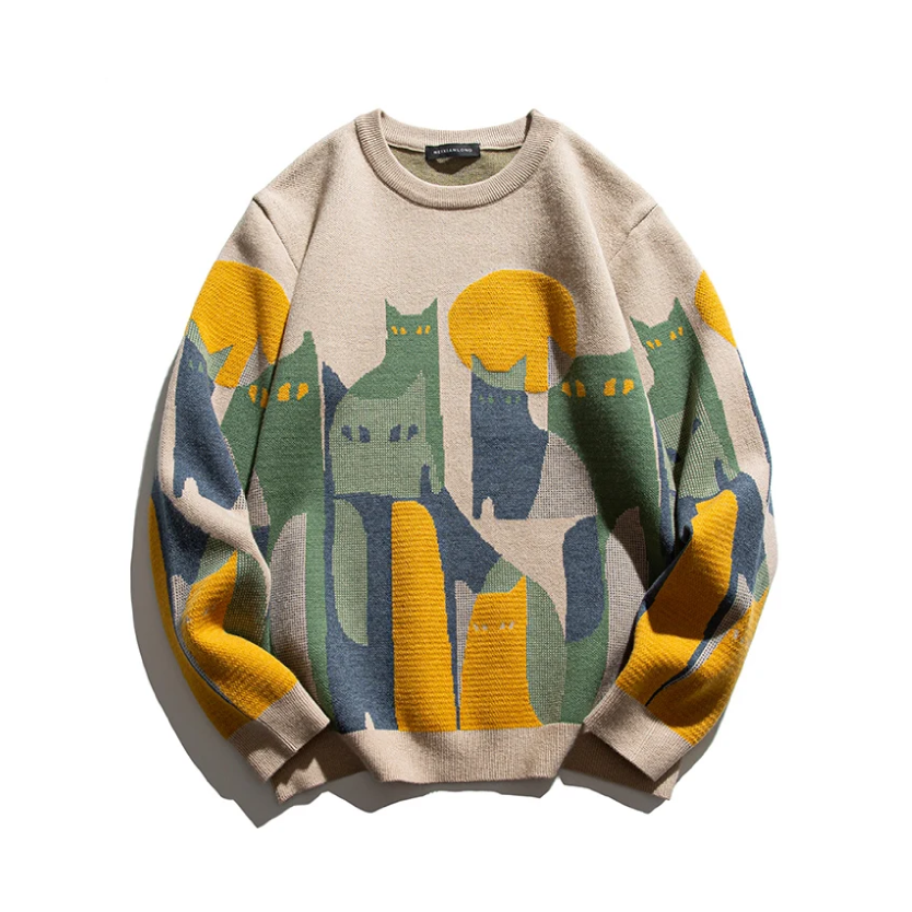 Mystic Cat - Men's Sweater