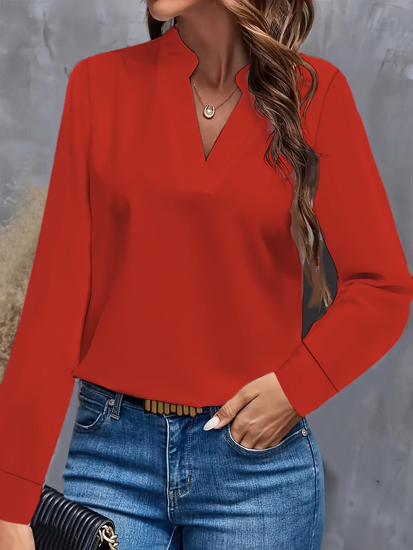 Anouk V-Neck Blouse