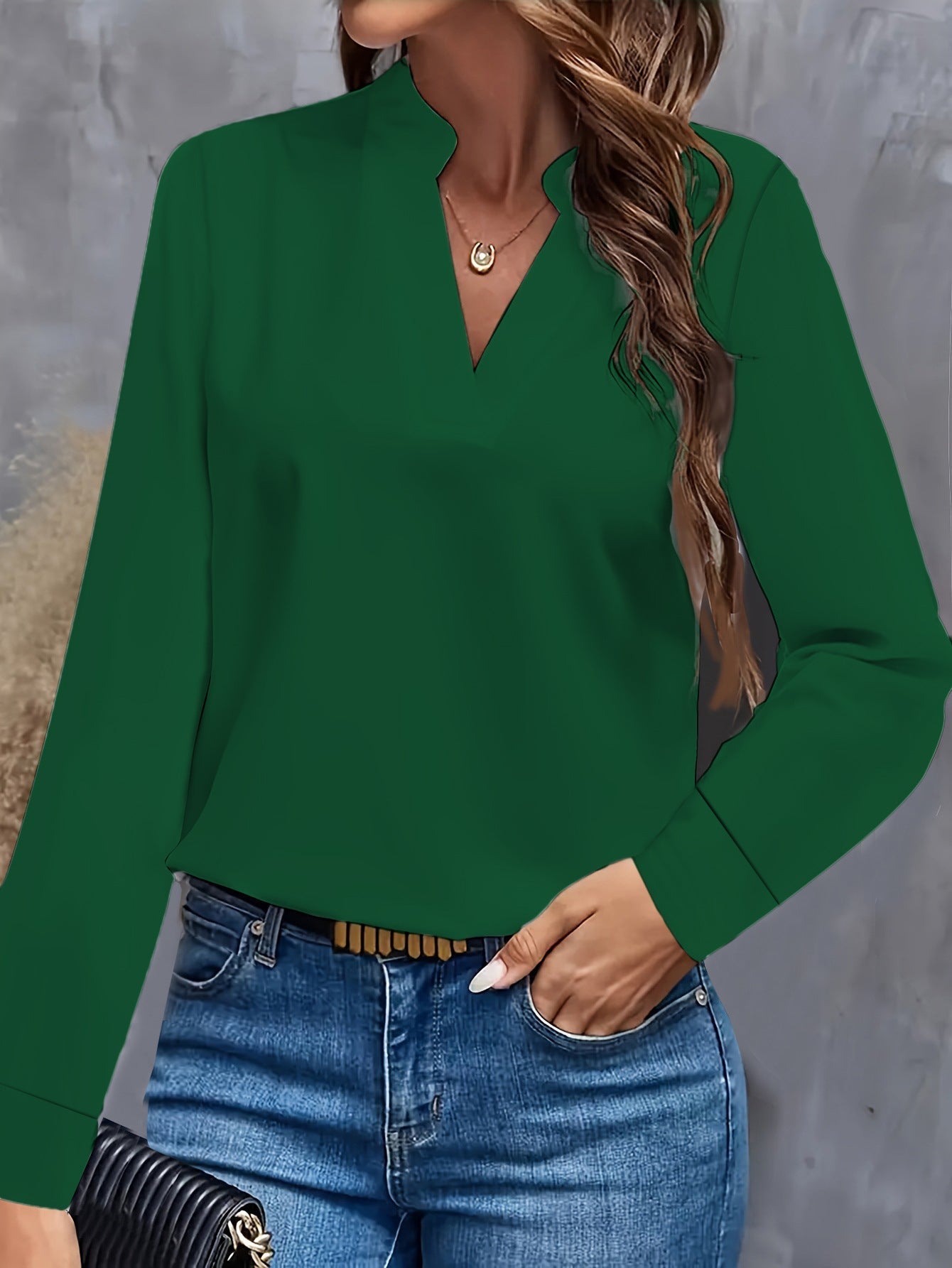 Anouk V-Neck Blouse