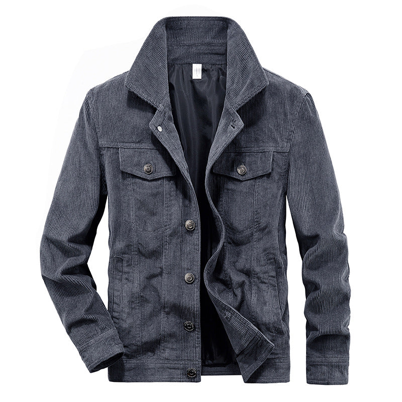 Håkan - Thin Corduroy Jacket For Men