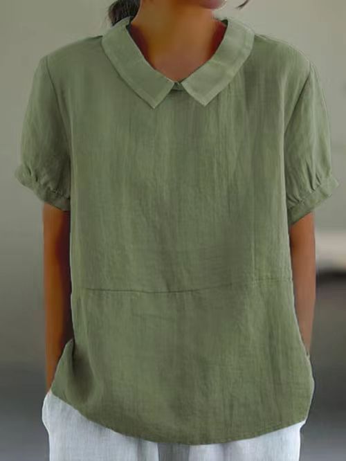 Ann - Elegant Cotton Shirt