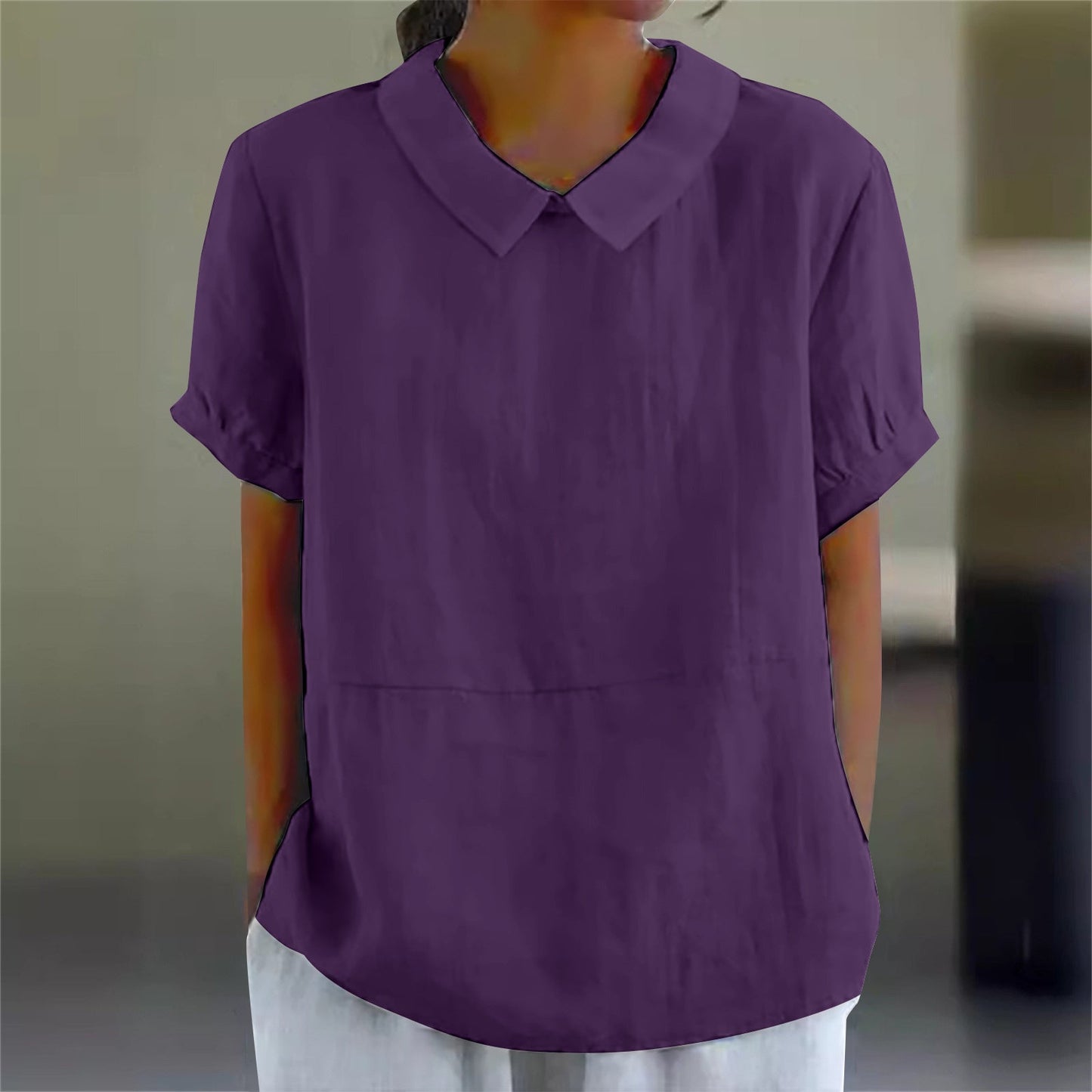 Ann - Elegant Cotton Shirt