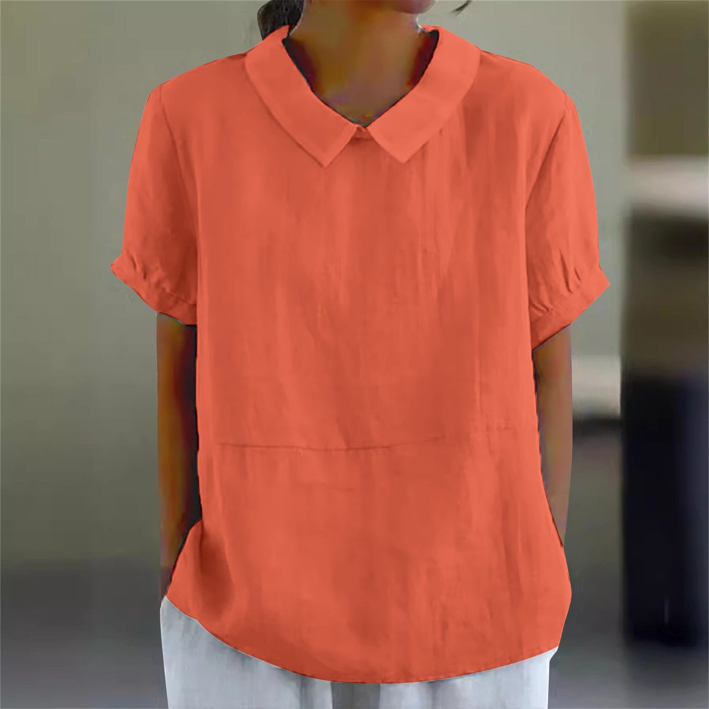 Ann - Elegant Cotton Shirt