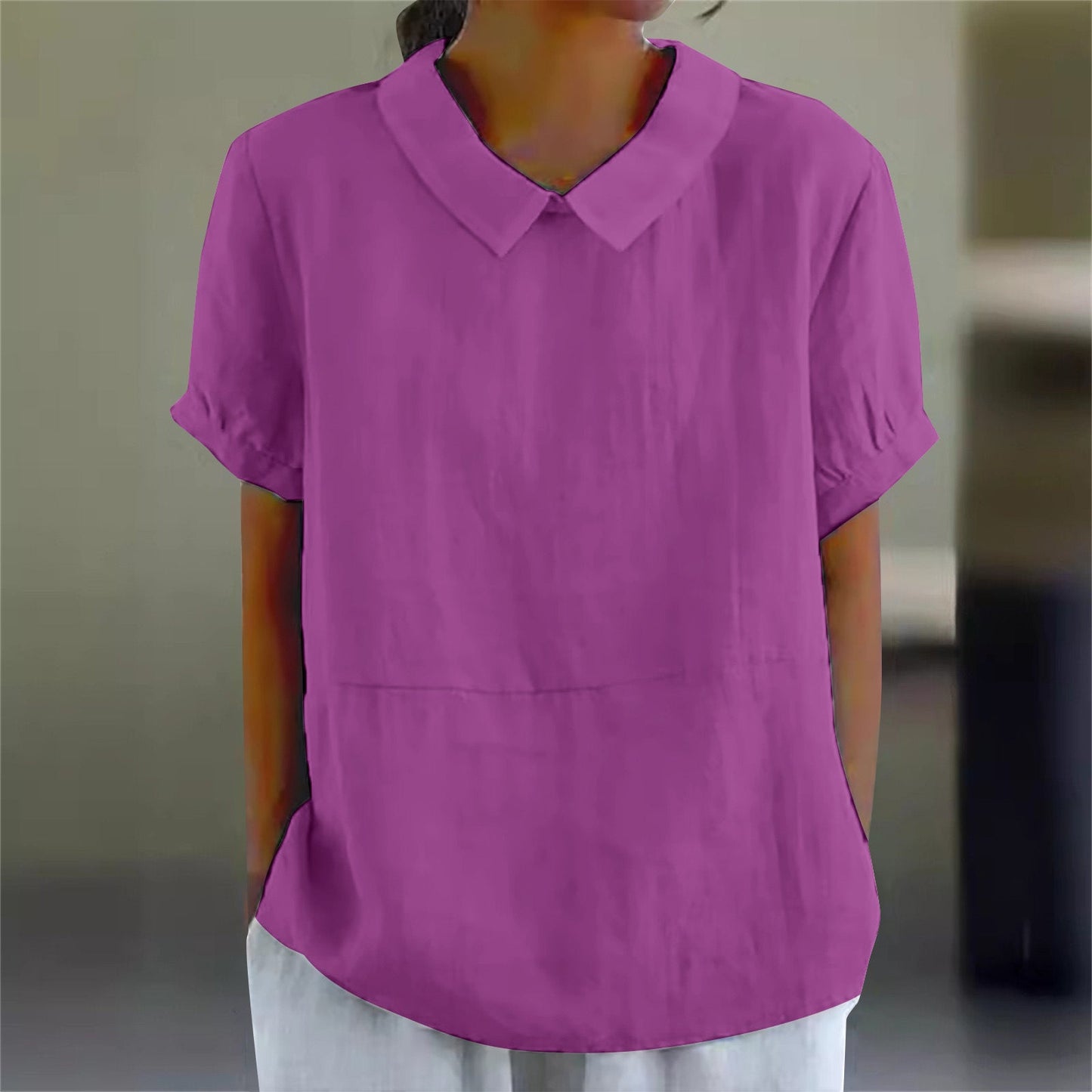 Ann - Elegant Cotton Shirt