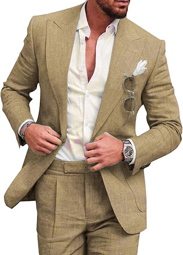 Declan – Men's Linen Suit