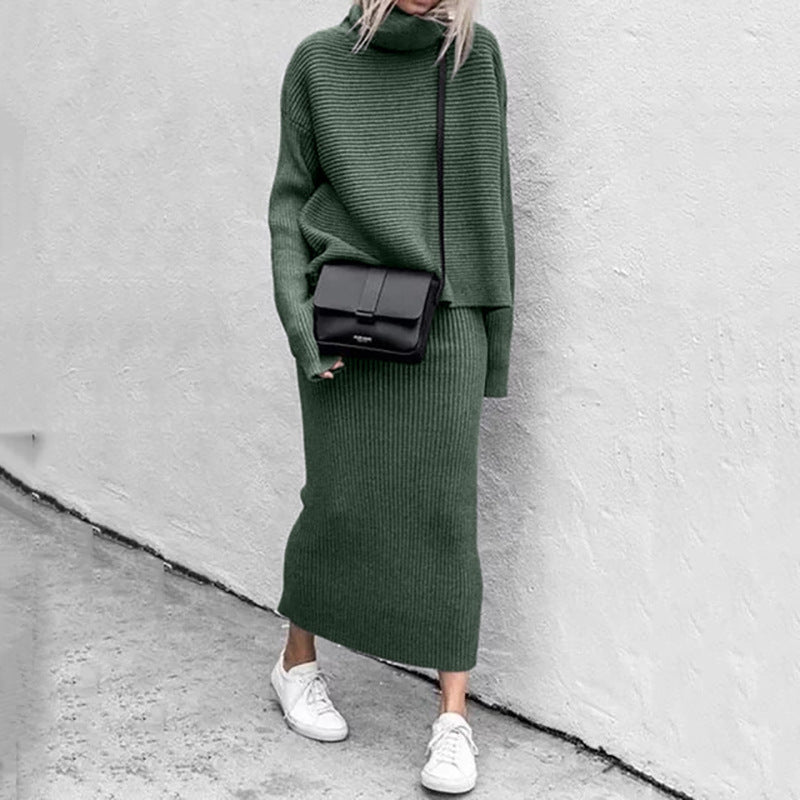 Dana - New Casual Loose Fashion Long Skirt Set