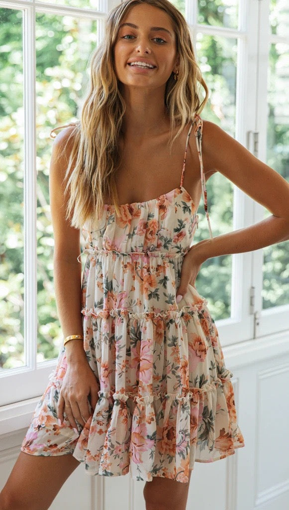 Mae | Floral Mini Dress