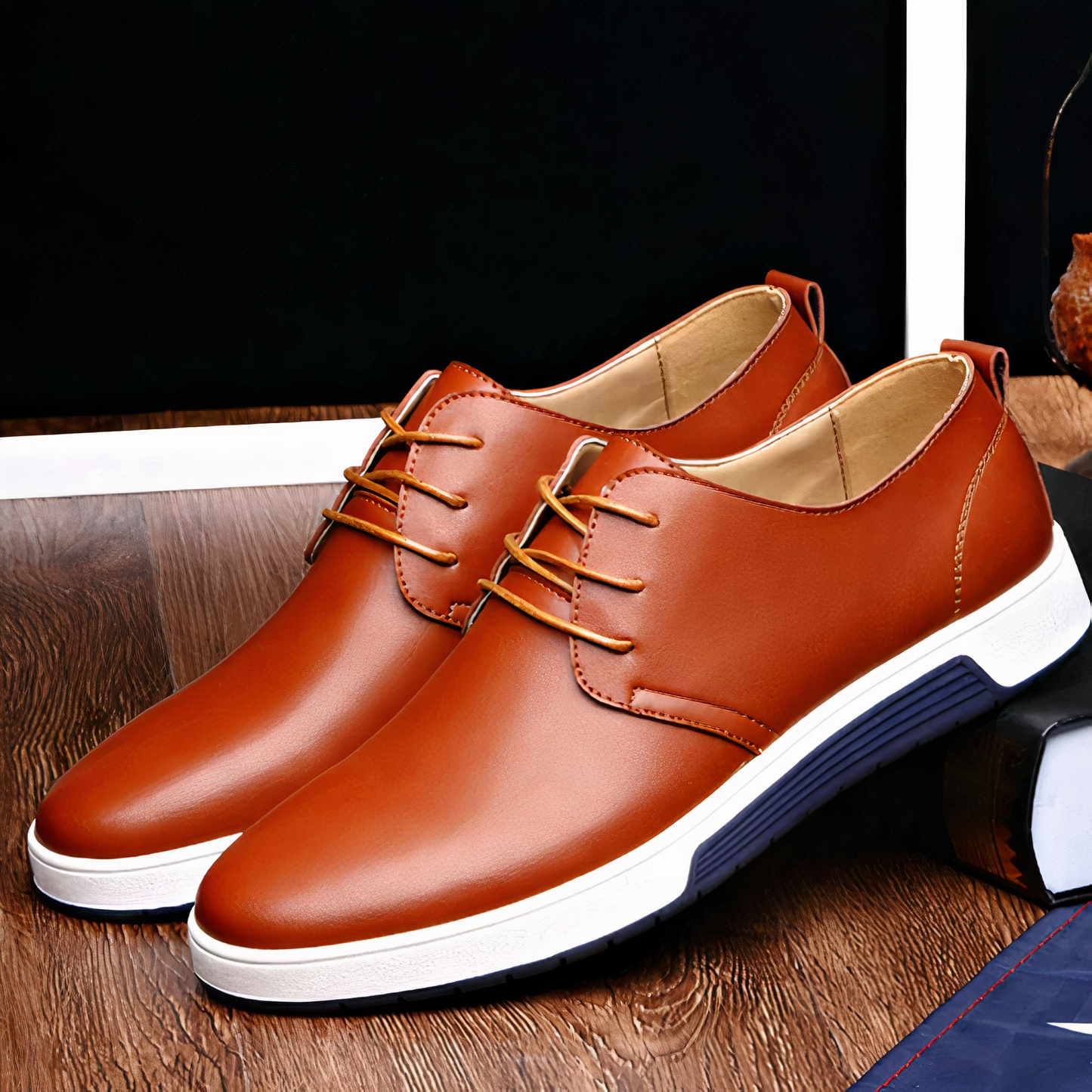 Leather orthopedic shoes - Oxford