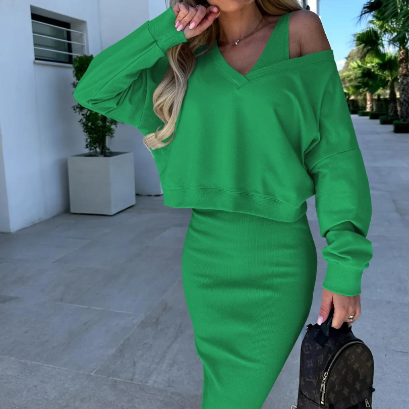 Leonarda - Stylish and Comfortable Two-Piece Set