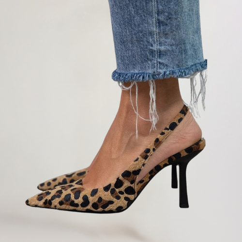 Clara | Leopard Heels