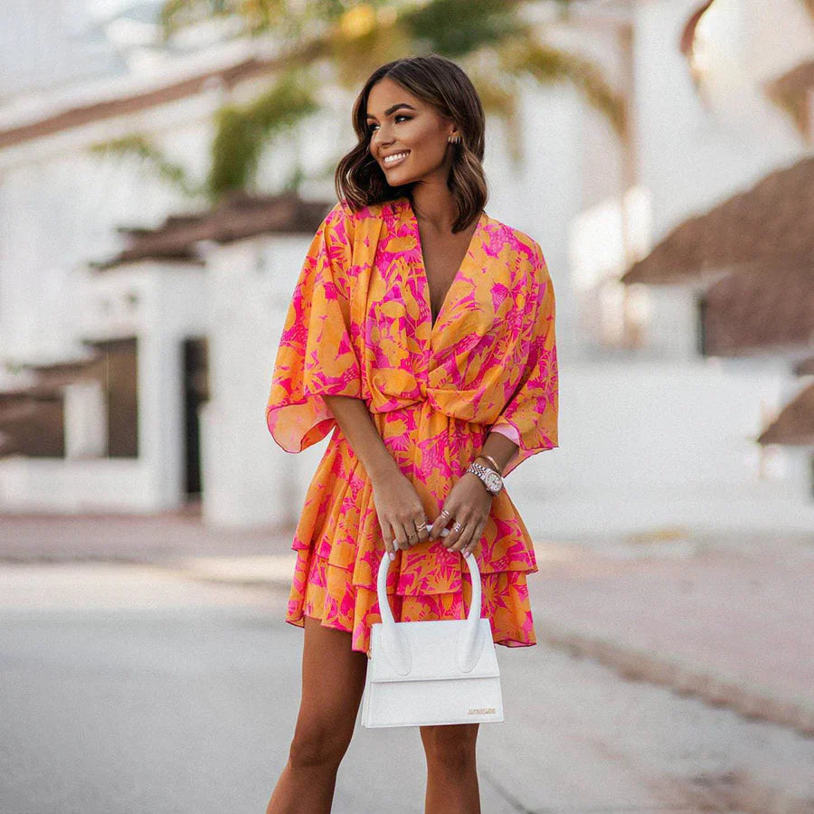 Boho-Chic Midi Dress: Ideal for Spring & Summer, Light & Airy