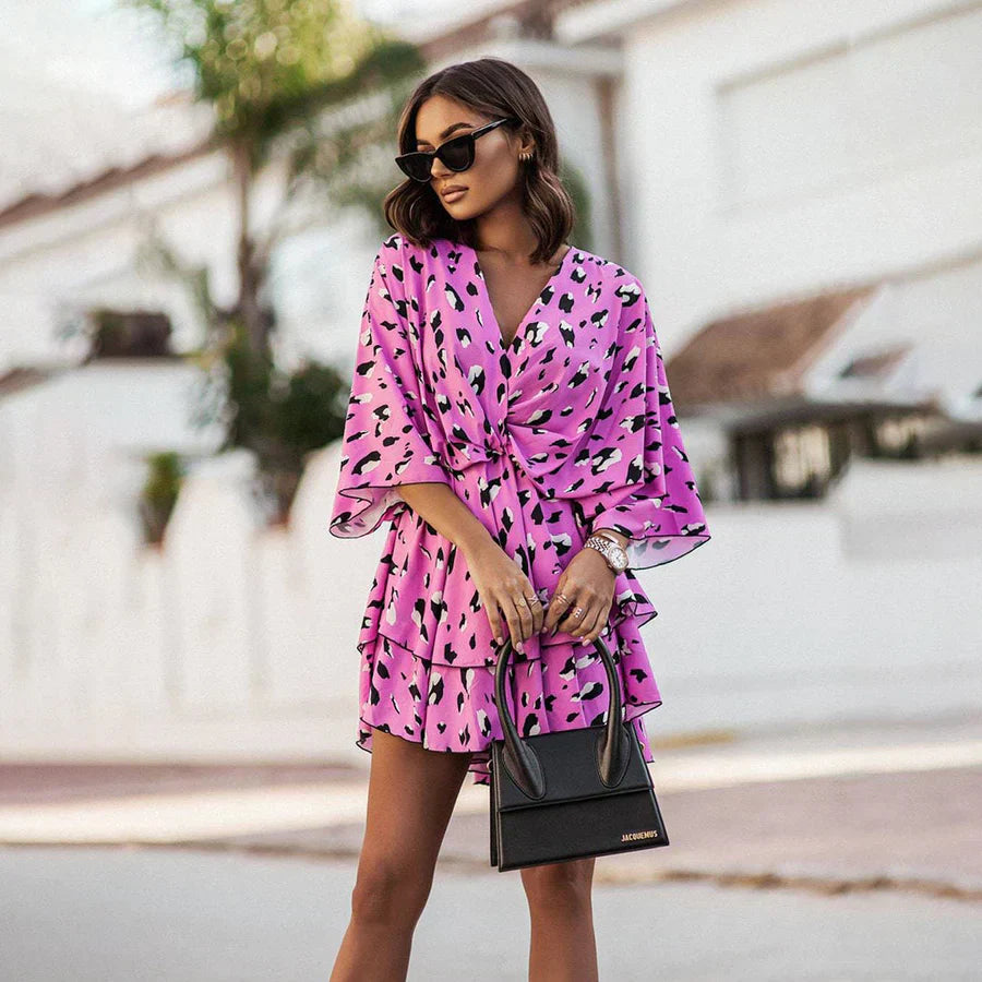 Boho-Chic Midi Dress: Ideal for Spring & Summer, Light & Airy