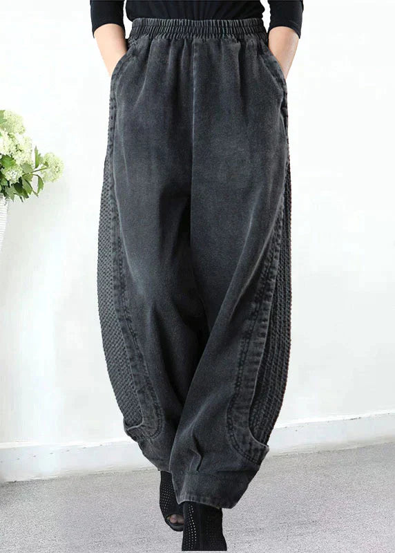 Eleanor - Patchwork denim hose