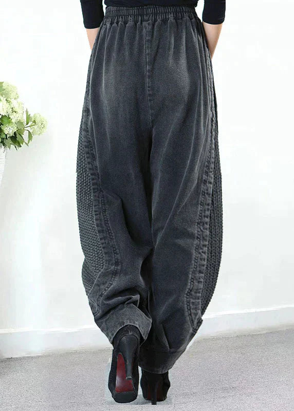 Eleanor - Patchwork denim hose