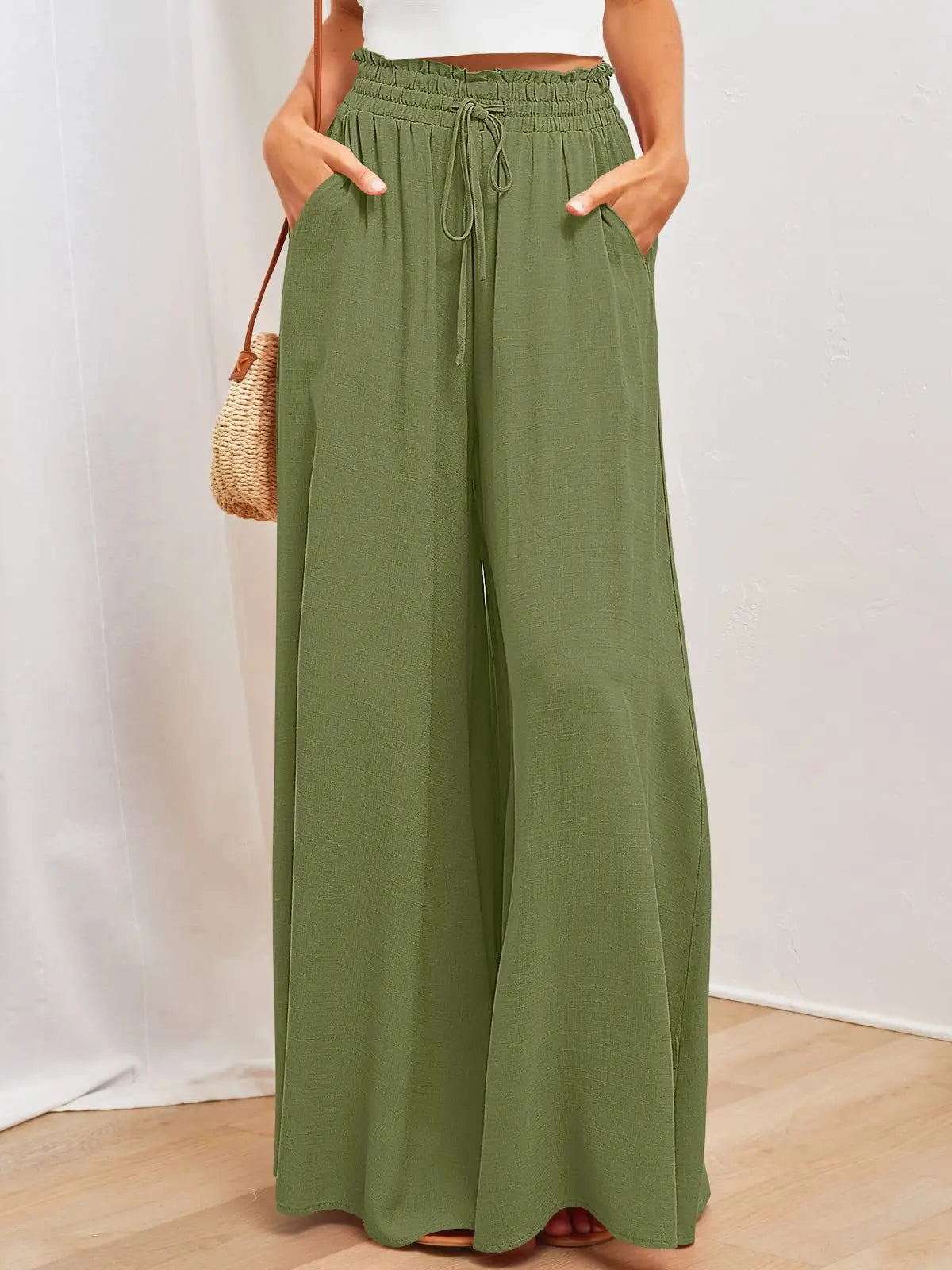 Cleo - Wide leg trousers for women