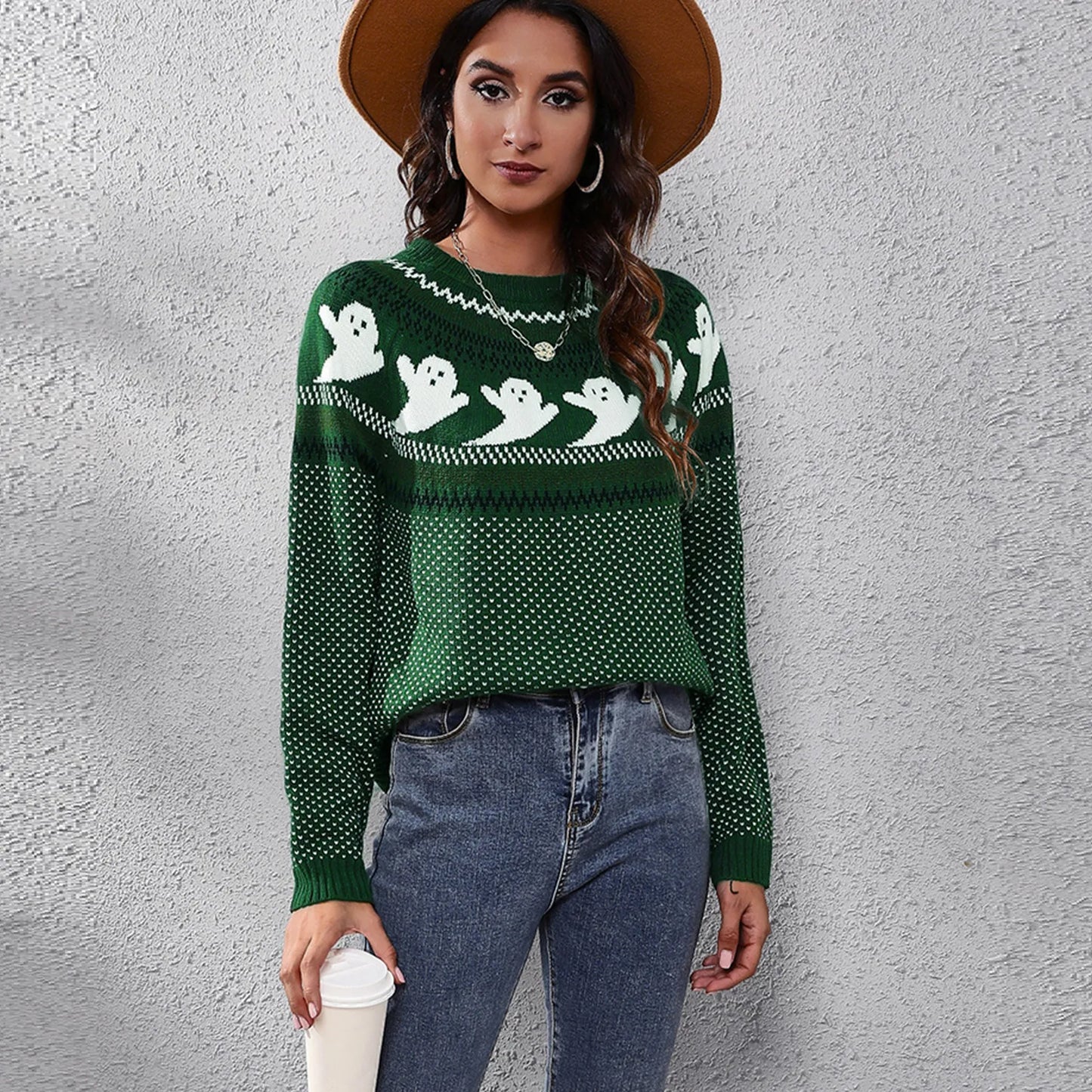 Rosita - Halloween Ghost Vintage Women Sweater