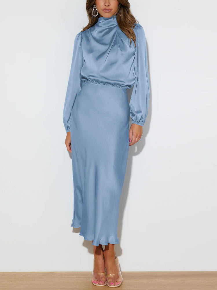 Audra - Elegant dress with long sleeves