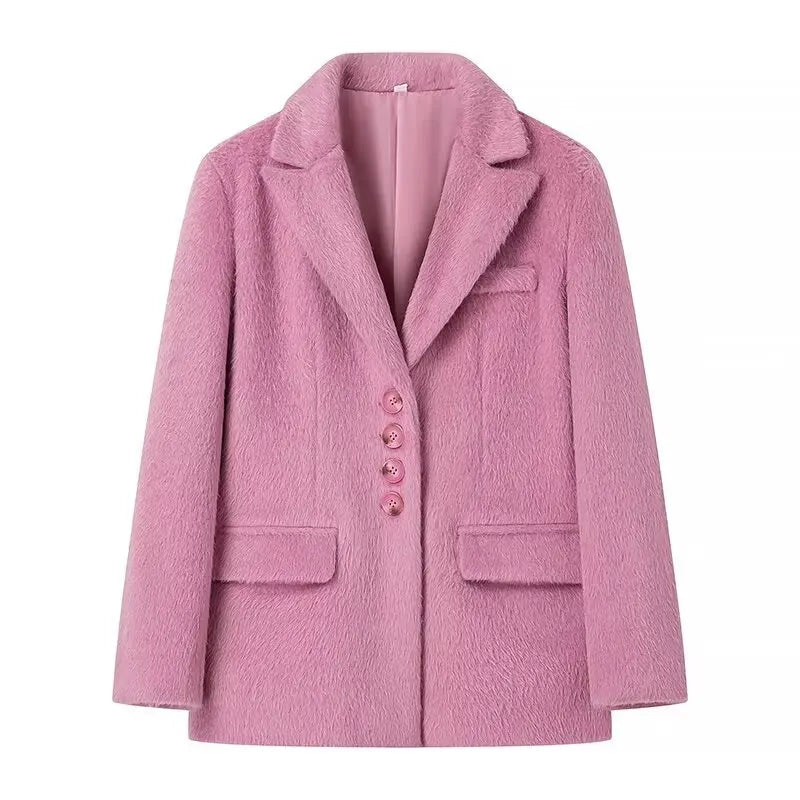 PRISCILLA | PLUSH COSY COAT