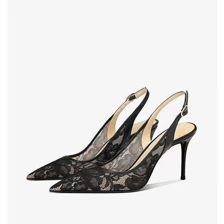 Jane | Embroidered Heels