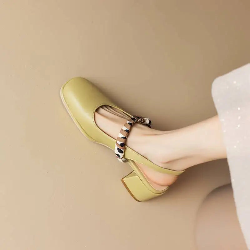 GIAVANNA | PEARL STRAP SLINGBACK HEELS