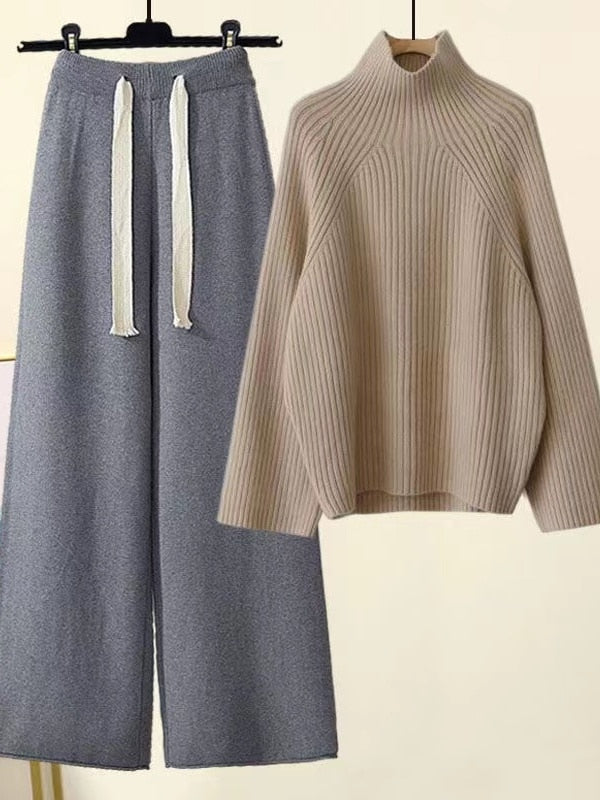 Adelheid - Cozy Sweater and Pants Set