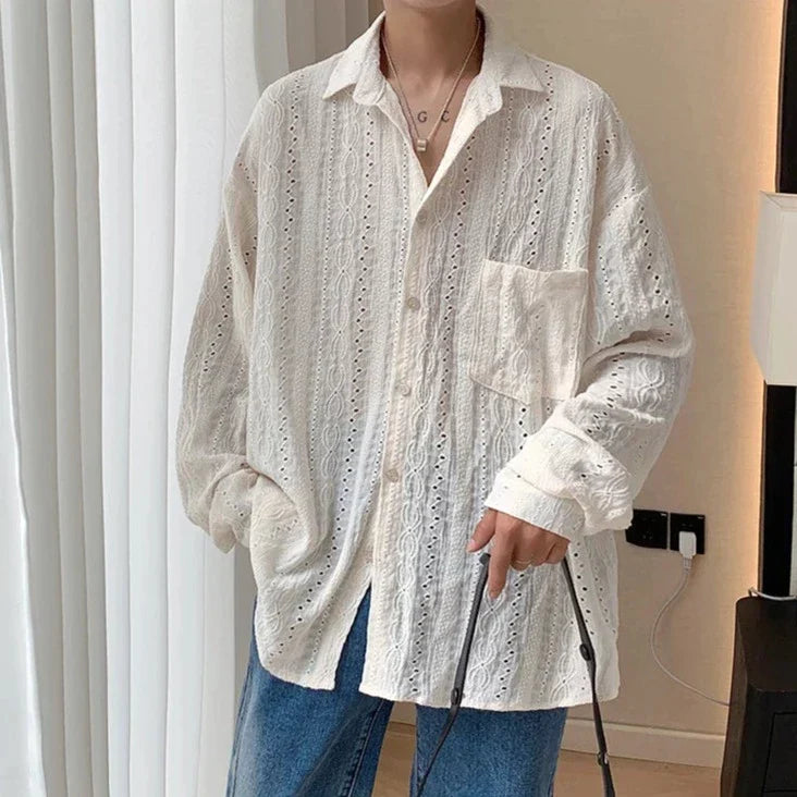 Hister - Fashion long sleeve shirts for men