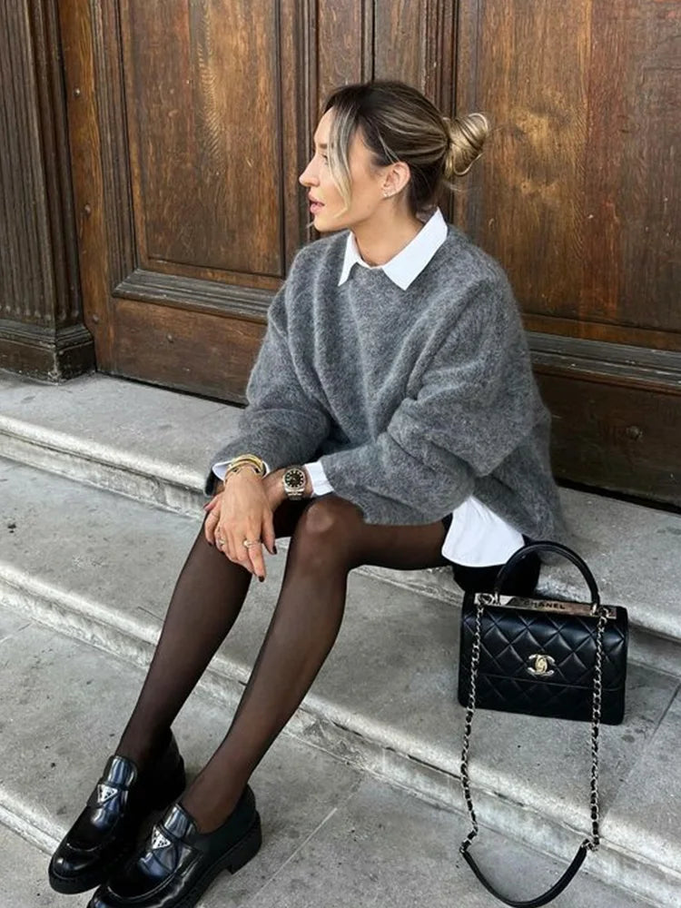 Naomi - Oversized Strick pullover