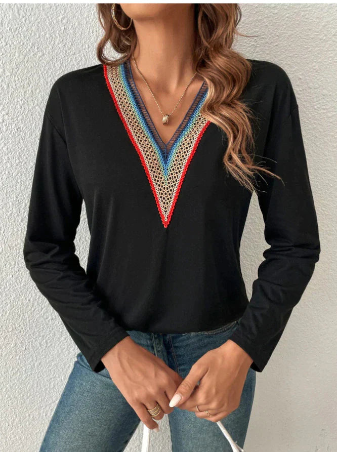 Karla | Autumn Blouse - Casual Women's Top