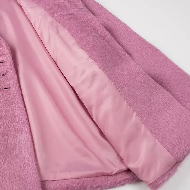 PRISCILLA | PLUSH COSY COAT