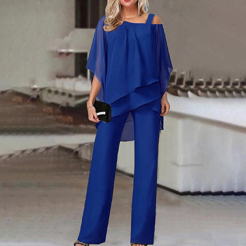 Regina - Batwing Sleeve Hose Irregular Set