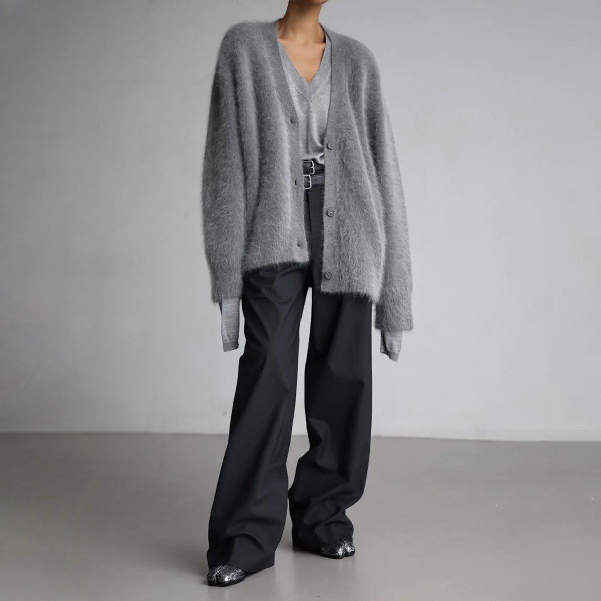 Chic cashmere cardigan Cozy Couture