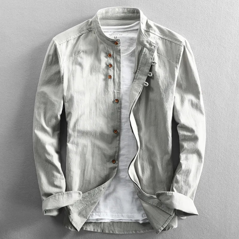Alexander | Japanese style men's shirt with elegance and comfort