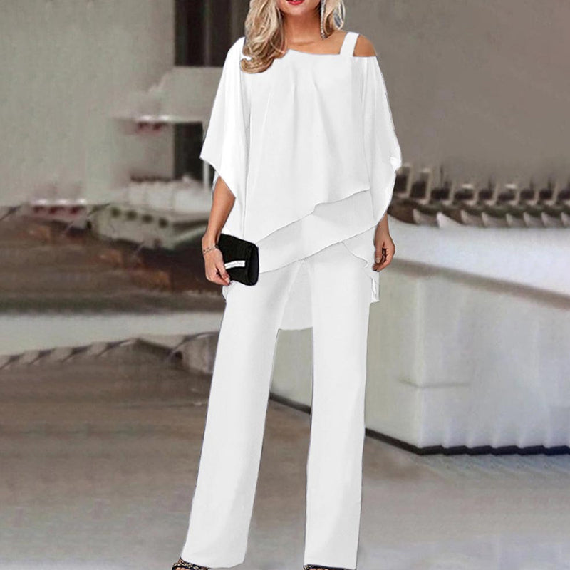 Regina - Batwing Sleeve Hose Irregular Set