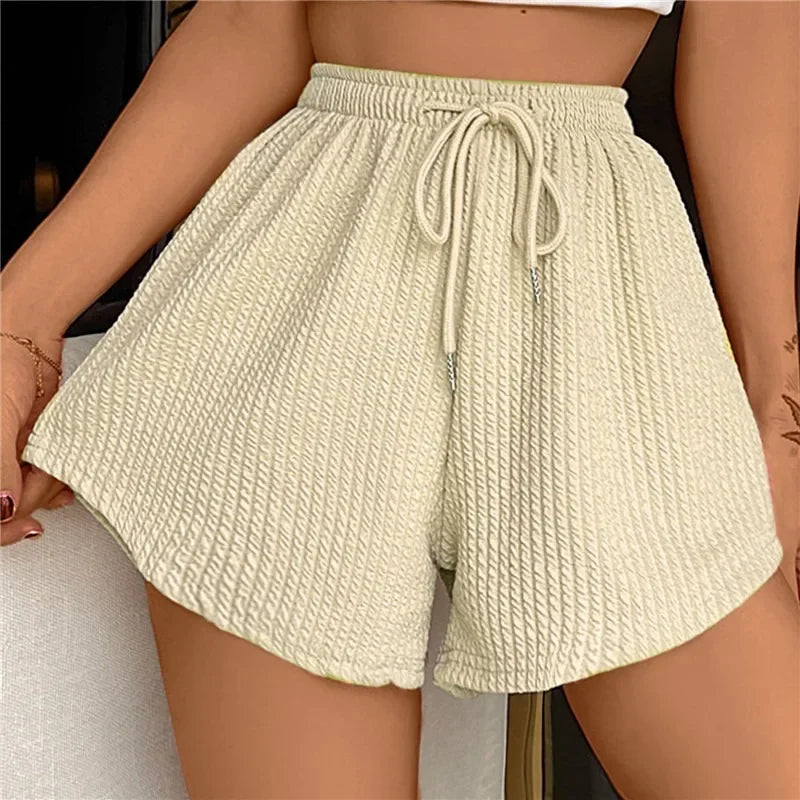 Elizabeth - Shorts with snøre and wide ben