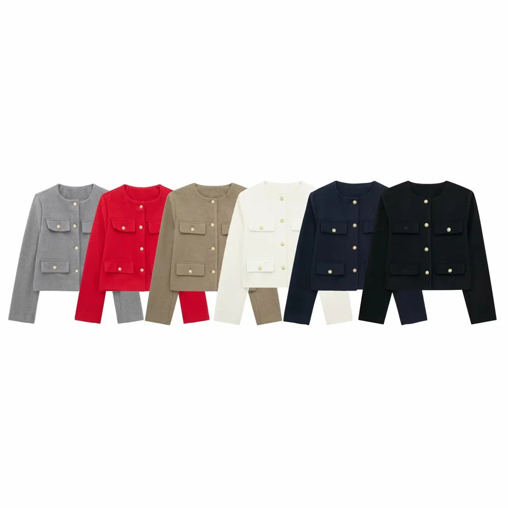 TIFFANY | ELEGANT SHORT BLAZER
