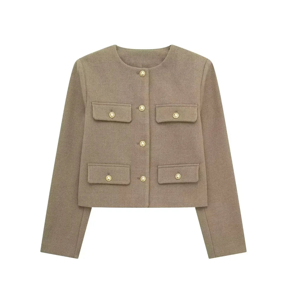 TIFFANY | ELEGANT SHORT BLAZER